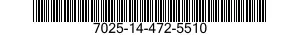 7025-14-472-5510 INTERFACE UNIT,AUTOMATIC DATA PROCESSING 7025144725510 144725510
