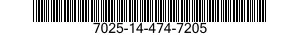 7025-14-474-7205 AMPLIFIER-STORER,COMPUTER 7025144747205 144747205