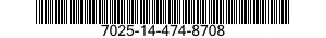 7025-14-474-8708 DISK DRIVE UNIT 7025144748708 144748708