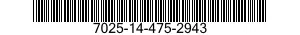 7025-14-475-2943 PRINTER,AUTOMATIC DATA PROCESSING 7025144752943 144752943