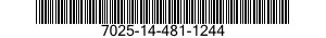 7025-14-481-1244 PRINTER,AUTOMATIC DATA PROCESSING 7025144811244 144811244