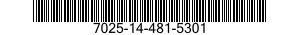 7025-14-481-5301 OPTICAL READER,DATA ENTRY 7025144815301 144815301