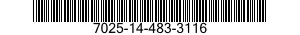 7025-14-483-3116 PRINTER,AUTOMATIC DATA PROCESSING 7025144833116 144833116