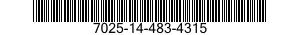 7025-14-483-4315 PRINTER,AUTOMATIC D 7025144834315 144834315