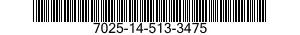 7025-14-513-3475 DISK DRIVE UNIT 7025145133475 145133475