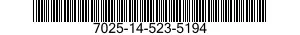 7025-14-523-5194 PRINTER,AUTOMATIC DATA PROCESSING 7025145235194 145235194