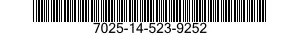 7025-14-523-9252 DISPLAY UNIT 7025145239252 145239252