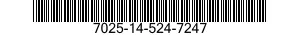 7025-14-524-7247 TOUCHSCREEN,DATA ENTRY 7025145247247 145247247