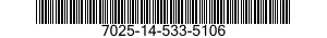 7025-14-533-5106 INTERFACE UNIT,AUTOMATIC DATA PROCESSING 7025145335106 145335106
