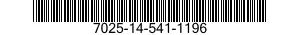 7025-14-541-1196 DATA STATION 7025145411196 145411196