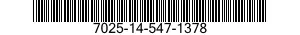 7025-14-547-1378 PROCESSOR-VERIFIER,COMPUTER 7025145471378 145471378