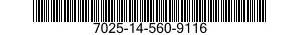 7025-14-560-9116 DISK DRIVE UNIT 7025145609116 145609116
