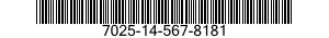 7025-14-567-8181 INTERFACE UNIT,AUTOMATIC DATA PROCESSING 7025145678181 145678181