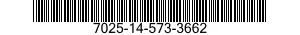 7025-14-573-3662 OPTICAL READER,DATA ENTRY 7025145733662 145733662