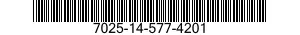 7025-14-577-4201 TERMINAL,DATA PROCESSING 7025145774201 145774201