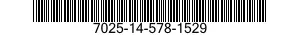 7025-14-578-1529 OPTICAL READER,DATA ENTRY 7025145781529 145781529