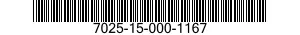7025-15-000-1167 MULTIPLEXER,DIGITAL 7025150001167 150001167