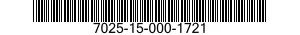 7025-15-000-1721 DISK DRIVE UNIT 7025150001721 150001721