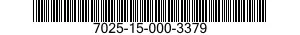 7025-15-000-3379 DISPLAY UNIT 7025150003379 150003379