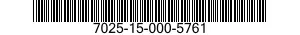 7025-15-000-5761 DISPLAY UNIT 7025150005761 150005761