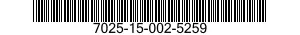 7025-15-002-5259 PRINTER,AUTOMATIC DATA PROCESSING 7025150025259 150025259