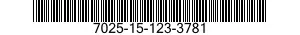 7025-15-123-3781 PERSONAL COMPUTER 7025151233781 151233781