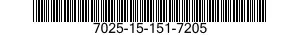 7025-15-151-7205 OPTICAL READER,DATA ENTRY 7025151517205 151517205