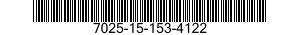 7025-15-153-4122 KEYBOARD,DATA ENTRY 7025151534122 151534122
