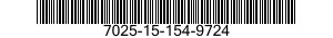 7025-15-154-9724 OPTICAL READER,DATA ENTRY 7025151549724 151549724