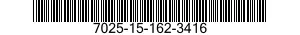 7025-15-162-3416 PRINTER,AUTOMATIC DATA PROCESSING 7025151623416 151623416