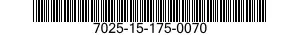 7025-15-175-0070 PRINTER,AUTOMATIC DATA PROCESSING 7025151750070 151750070