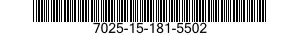 7025-15-181-5502 PC VASSANT 3 DSPA 3 7025151815502 151815502