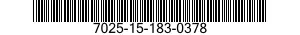 7025-15-183-0378 DISPLAY X LAMPADA 7025151830378 151830378