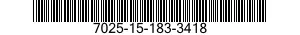 7025-15-183-3418 CPU SWITCH COMPACT 7025151833418 151833418