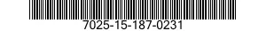 7025-15-187-0231 SCHEDA DI ESPANSION 7025151870231 151870231