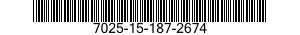 7025-15-187-2674 CARTUCCIA DI RICAMB 7025151872674 151872674