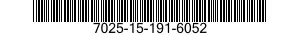 7025-15-191-6052 P.G.L.U. 7025151916052 151916052