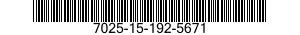 7025-15-192-5671 CPU 7025151925671 151925671