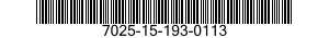 7025-15-193-0113 CORE MEMORY UNIT 7025151930113 151930113