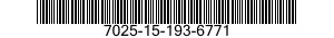 7025-15-193-6771 DISPLAY UNIT 7025151936771 151936771