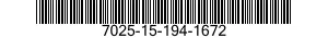 7025-15-194-1672 PROCESSOR,GATEWAY 7025151941672 151941672