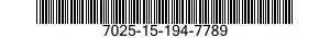 7025-15-194-7789 DISK AND TAPE DRIVE UNIT 7025151947789 151947789