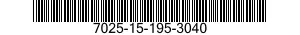 7025-15-195-3040 PRINTER,AUTOMATIC DATA PROCESSING 7025151953040 151953040