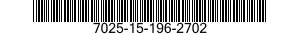 7025-15-196-2702 PRINTER,AUTOMATIC DATA PROCESSING 7025151962702 151962702