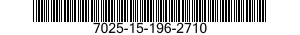 7025-15-196-2710 PRINTER,AUTOMATIC DATA PROCESSING 7025151962710 151962710