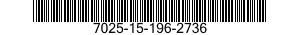 7025-15-196-2736 PRINTER,AUTOMATIC DATA PROCESSING 7025151962736 151962736