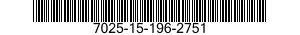 7025-15-196-2751 PRINTER,AUTOMATIC DATA PROCESSING 7025151962751 151962751