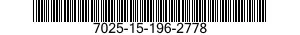 7025-15-196-2778 PRINTER,AUTOMATIC DATA PROCESSING 7025151962778 151962778