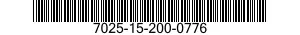 7025-15-200-0776 DISPLAY UNIT 7025152000776 152000776