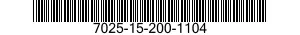 7025-15-200-1104 DISK DRIVE UNIT 7025152001104 152001104